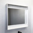 Зеркало для ванной COMFORTY "Марсель-90" белый матовый, LED-подсветка, бесконтактный сенсор, 00-00013685CF