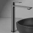 Смеситель для раковины Vincea Vogue однорычажный, вороненая сталь VBF-1V2GM