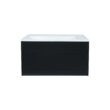 Тумба под умывальник Uperwood подвесная Lotus Premium 80х50х42 см, черная, 39340205461