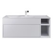 Тумба под умывальник Uperwood подвесная Lotus Premium 100х50х42 см, белая, 39340205463