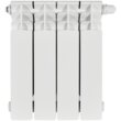 Биметаллический радиатор STOUT TITAN VENTIL 350 4 секции нижнее правое подключение (белый RAL 9016) SRB-3320-035004