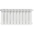 Биметаллический радиатор STOUT TITAN VENTIL 350 10 секций нижнее правое подключение (белый RAL 9016) SRB-3320-035010
