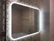 Зеркало для ванной Agava Demure LED 915х685 с подогревом, музыкальным блоком