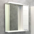 Шкаф-зеркало COMFORTY Модена М-75, белый матовый, 00-00001640CF