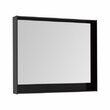 Зеркало для ванной Aquanet Милан 100 LED черный глянец, 00306375