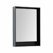 Зеркало для ванной Aquanet Милан 60 LED черный глянец, 00306383